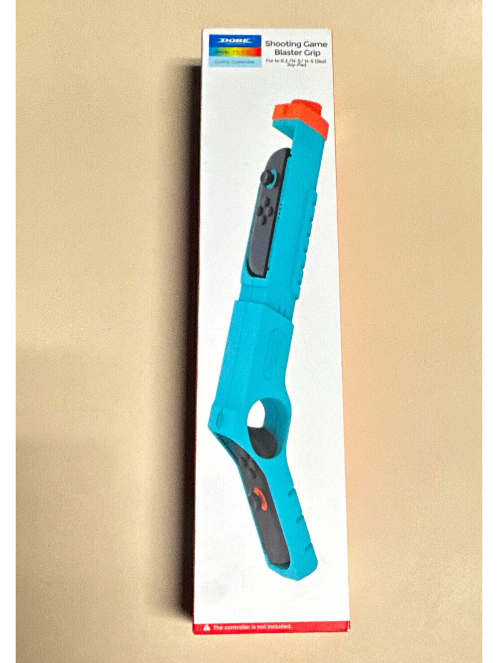 DOBE Blaster Grip for Nintendo Switch Joy-Con Ergonomic Blue/Orange